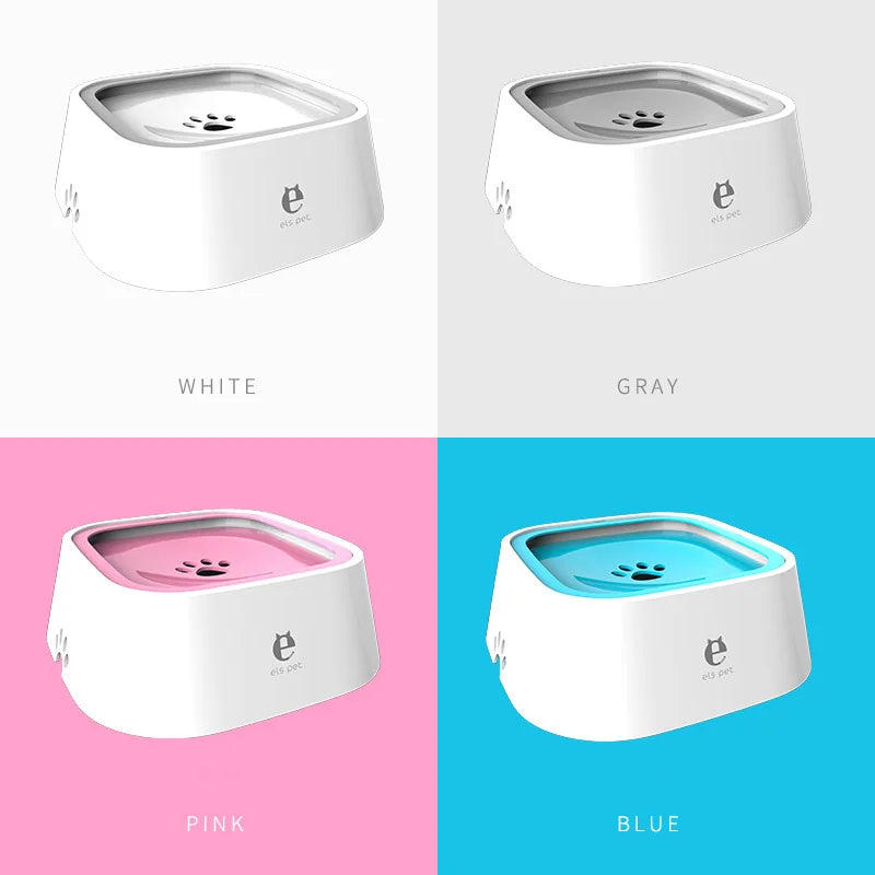 Pet Water Dispenser – Spill-Proof Floating Bowl for Dogs & Cats, Anti-Wet Mouth